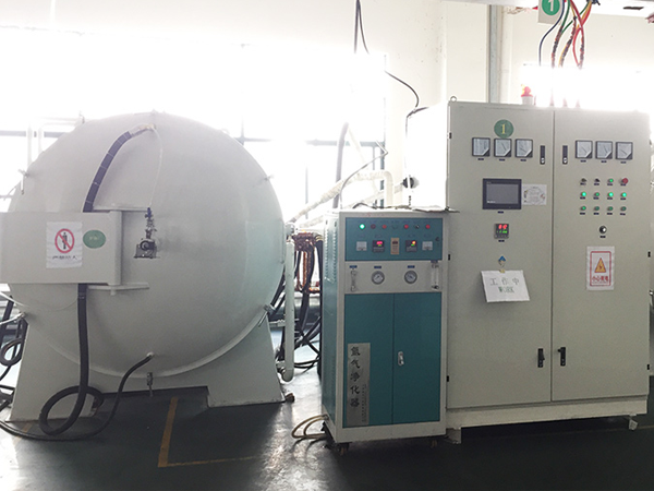 Vacuum induction high temperature graphitization furnace